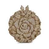 Floral Golden Clutch