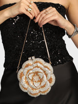 Rose Multicoloured Clutch