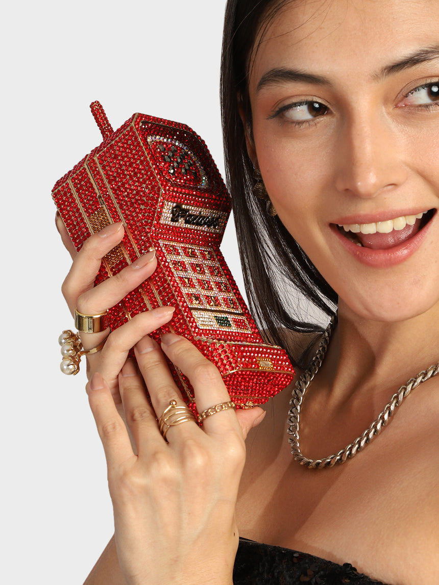 Phone Multicoloured Clutch