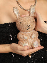 Rabbit Multicoloured Clutch