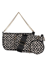 Women's Printed Shoulder & Sling Bag Both