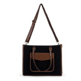 Go Socials Canvas Black Tote Bag