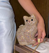 Cat Crystal Clutch