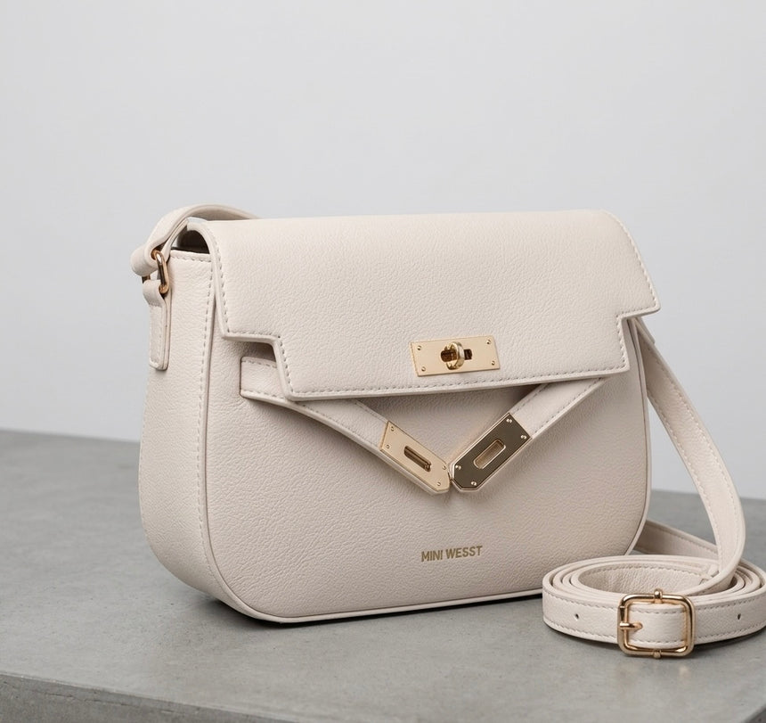Mila Off White Sling Bag