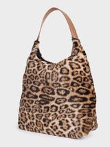 Leopard Trails Light Brown Handbag