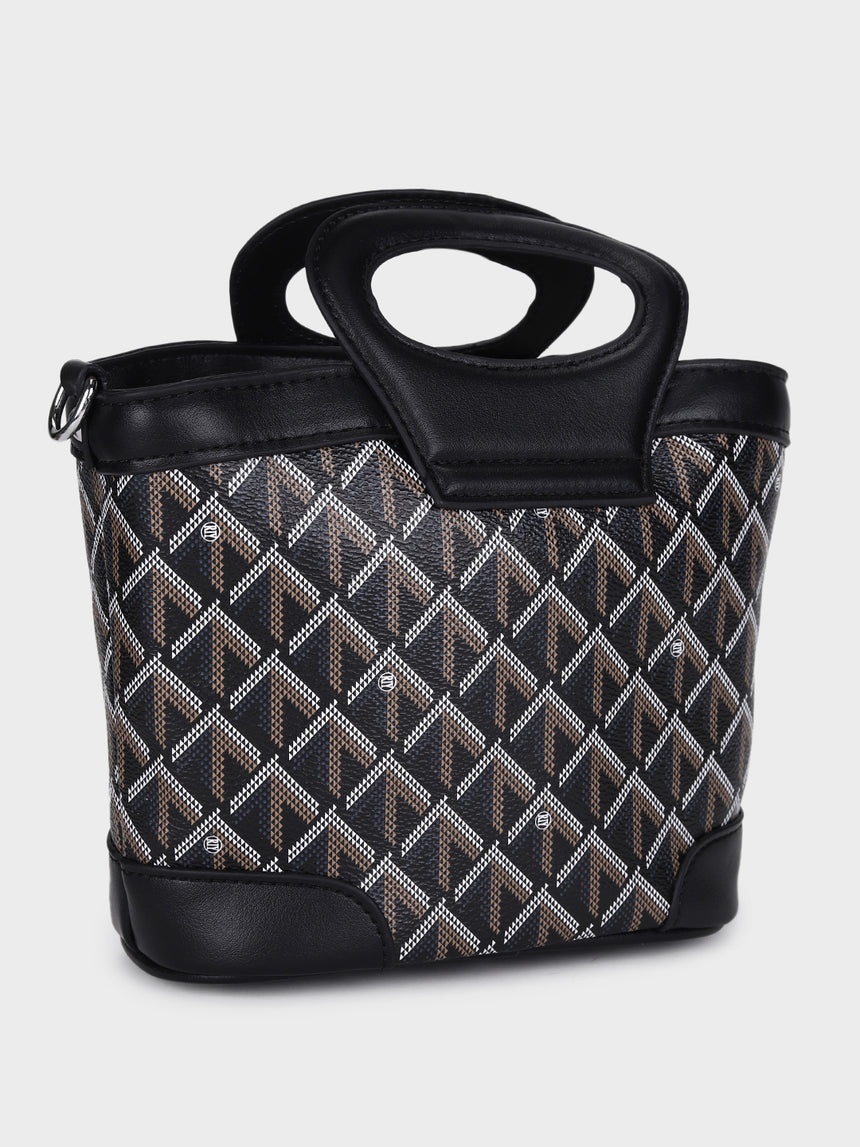 Liam Black Bucket Bags