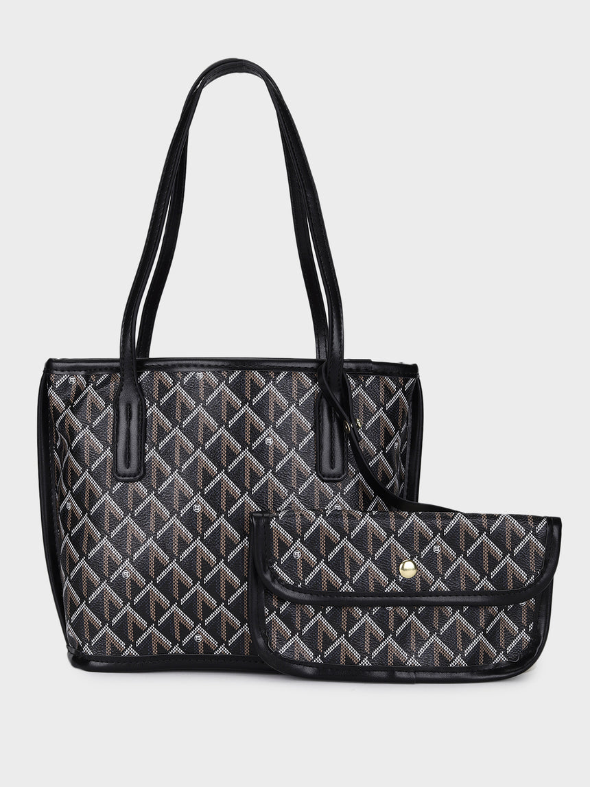 Kai Black Handbag