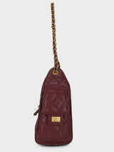Dylan Maroon Handbag