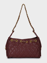 Dylan Maroon Handbag