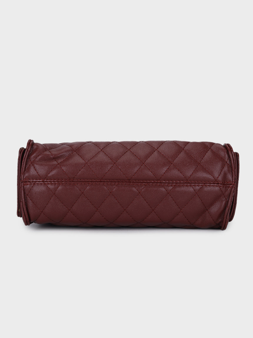 Dylan Maroon Handbag