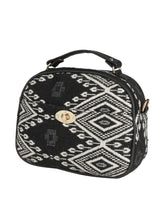 EMILY SLING Black Casual Abstract Handheld BAG