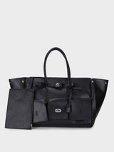 Hugo Jumbo Black Tote
