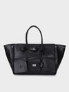 Hugo Jumbo Black Tote