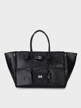 Hugo Jumbo Black Tote