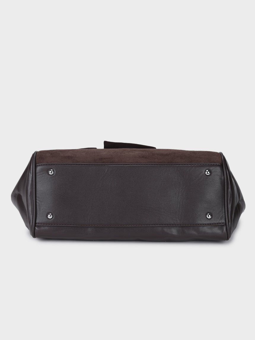 Hugo Jumbo Brown Tote