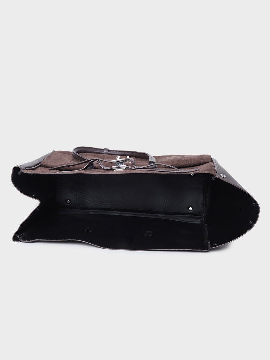 Hugo Jumbo Brown Tote