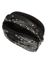 EMILY SLING Black Casual Abstract Handheld BAG