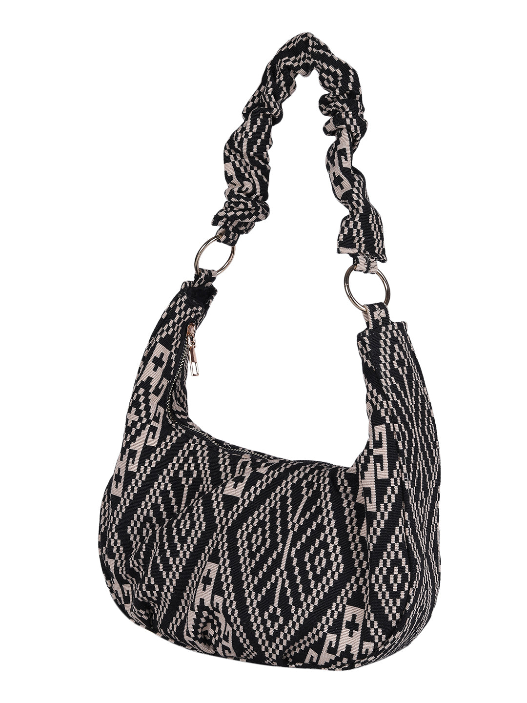 Multi Graphic Hobo Bag