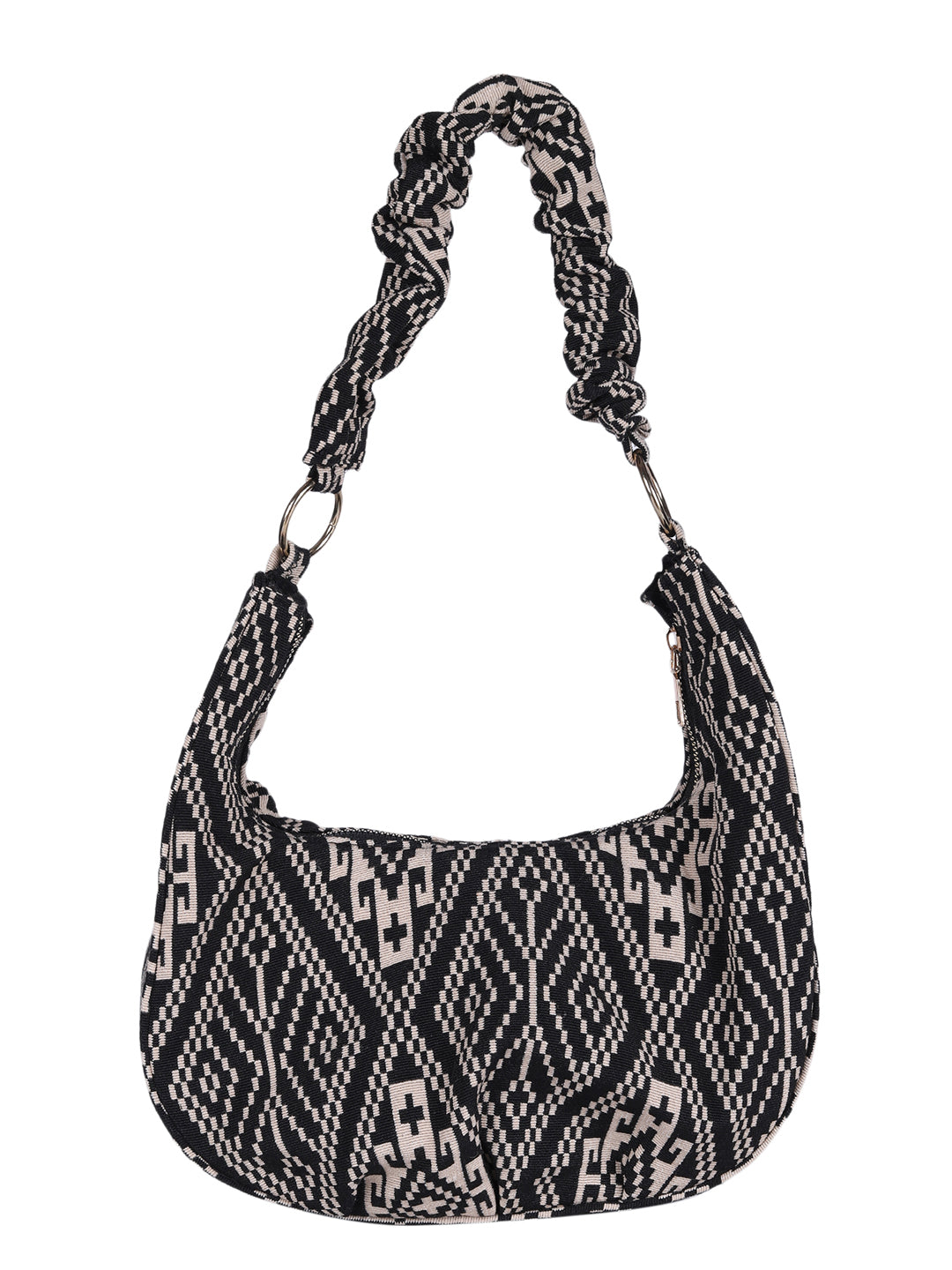 Multi Graphic Hobo Bag