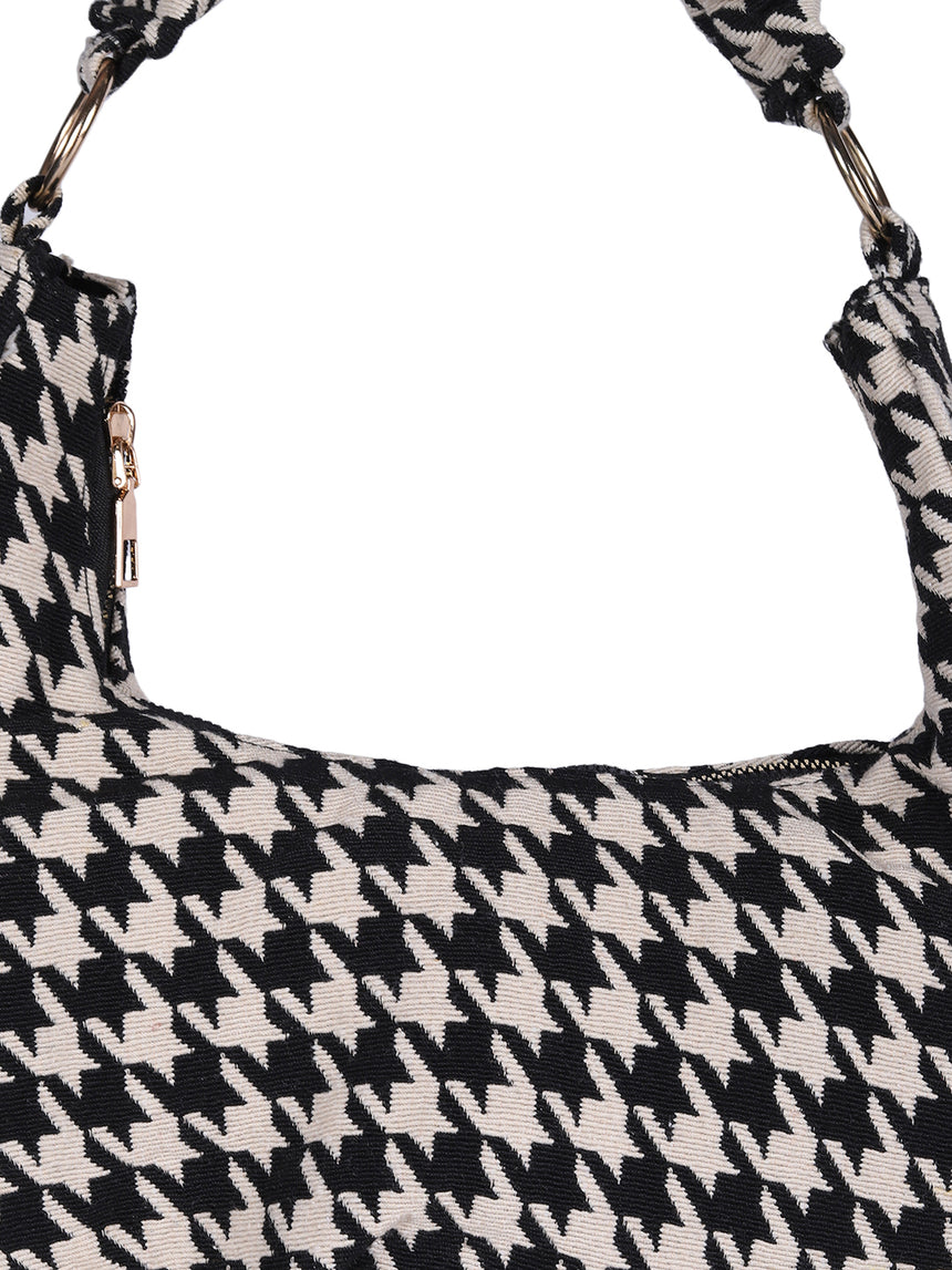 Graphic Hobo Bag