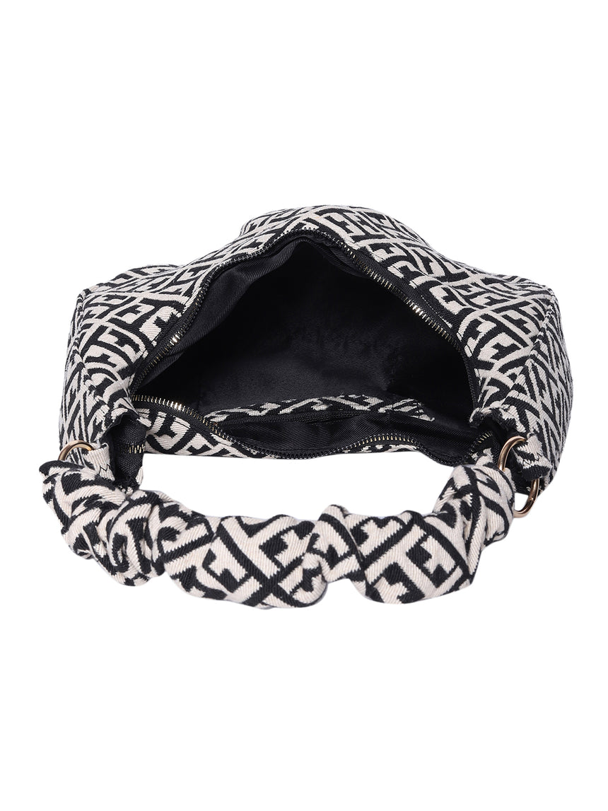 Graphic Hobo Bag