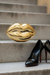 Mr. Lips Gold Clutch