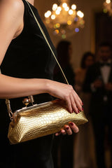 Paula Gold Clutch