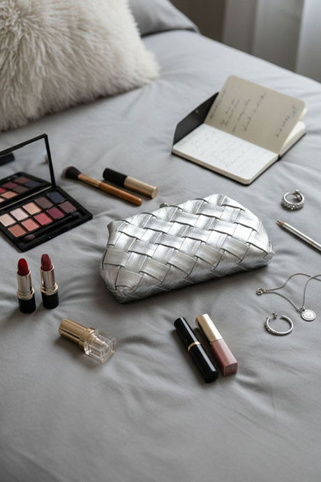 July Silver Clutch