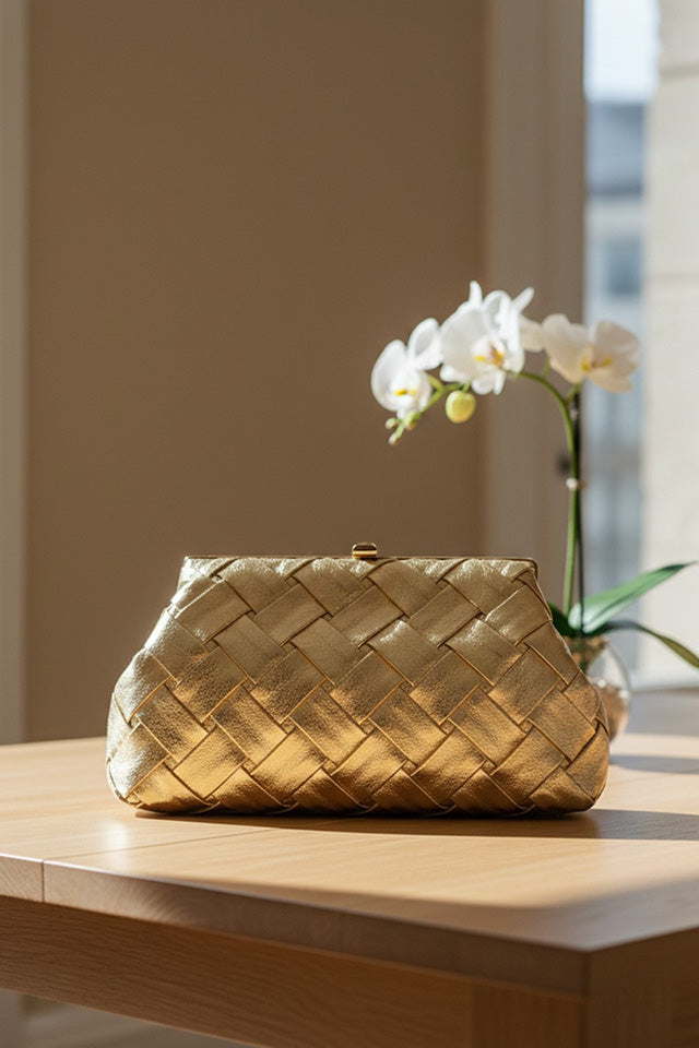 July Gold Clutch