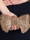 Bow Gold Clutch