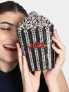 Popcorn Multicolored Clutch