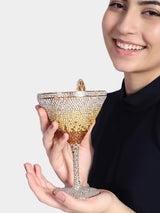 Champagne clutch