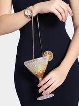 Champagne clutch
