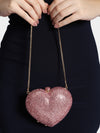 Heart Pink Clutch