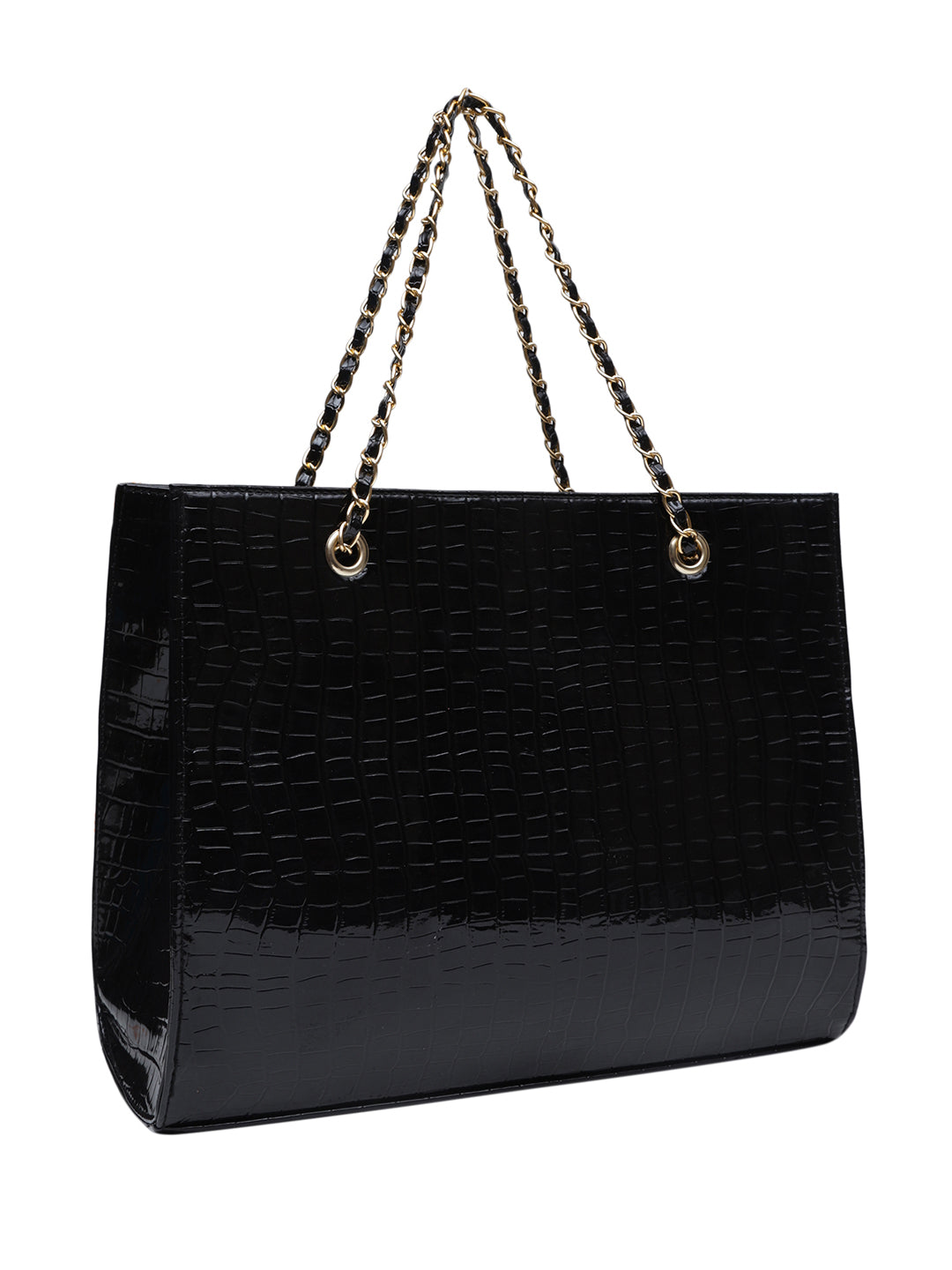 Nora Classic Black Tote Bag