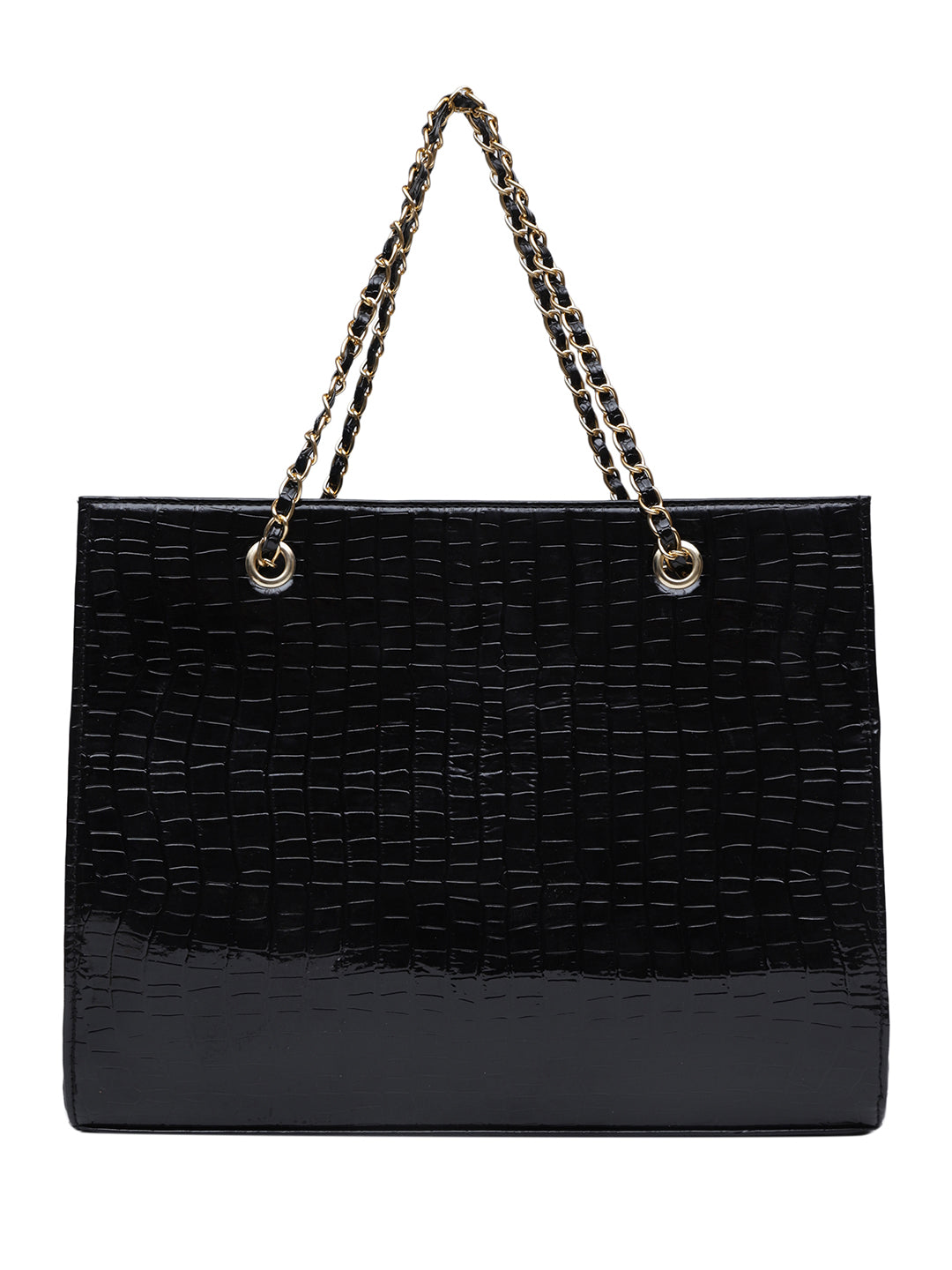 Nora Classic Black Tote Bag