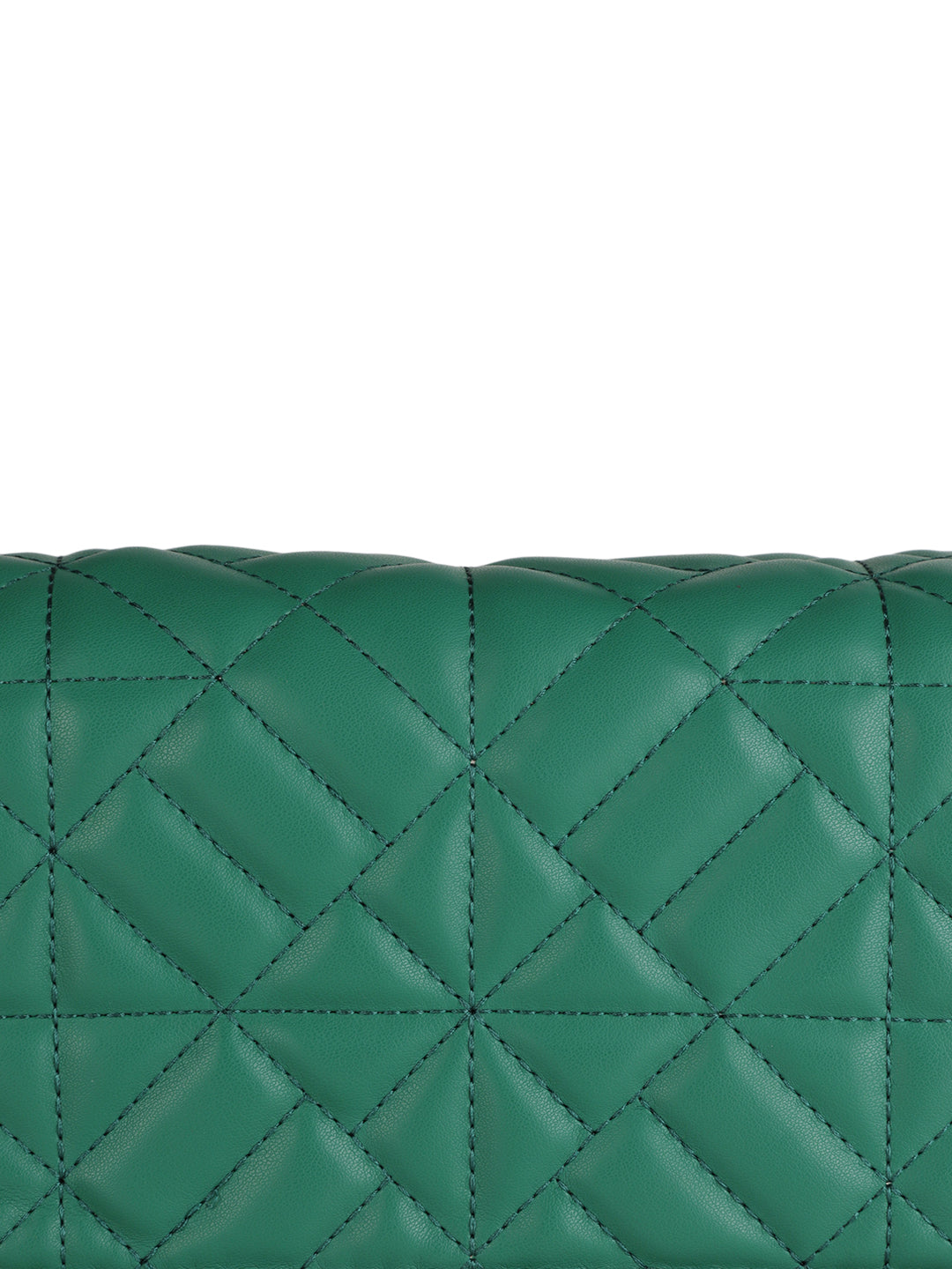 MINI WESST Green Casual Solid Shoulder Bag(MWHB144GR)