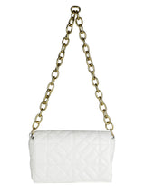 White Casual Solid Shoulder Bag