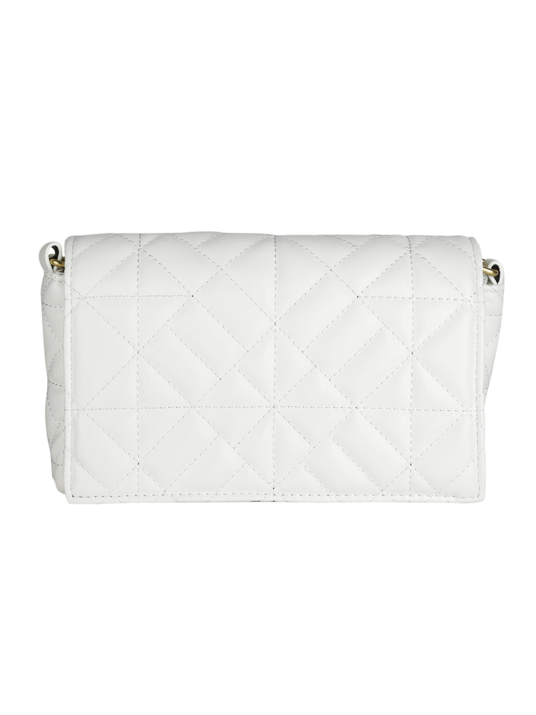 White Casual Solid Shoulder Bag