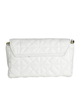 White Casual Solid Shoulder Bag