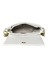 White Casual Solid Shoulder Bag