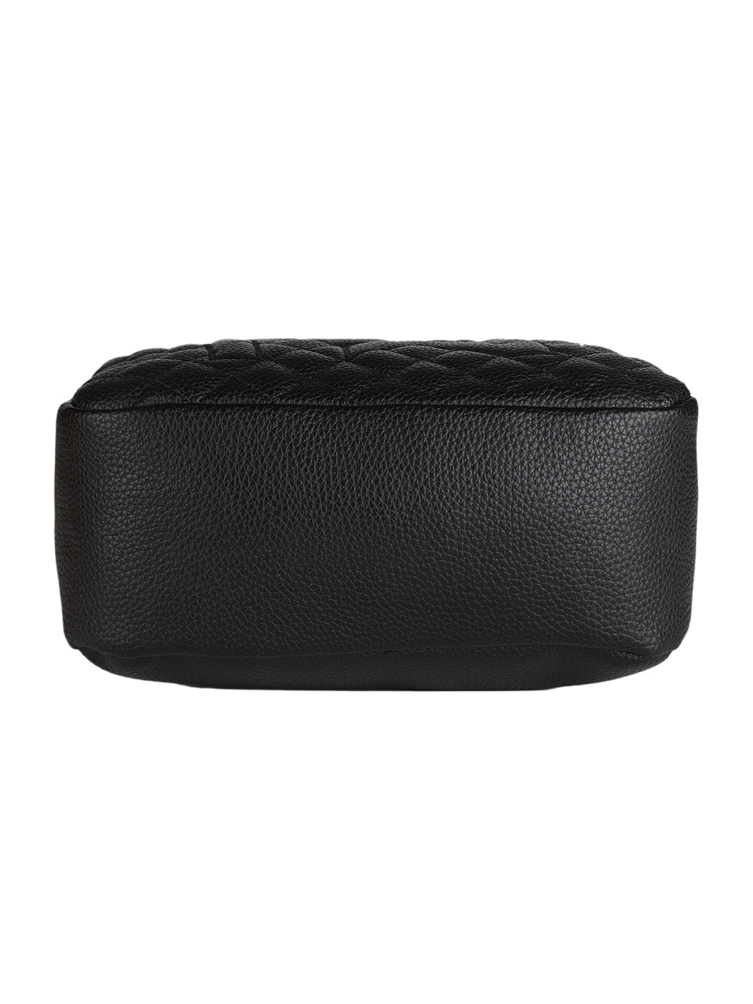 MINI WESST Black Casual Solid Sling Bag(MWHB148BL)