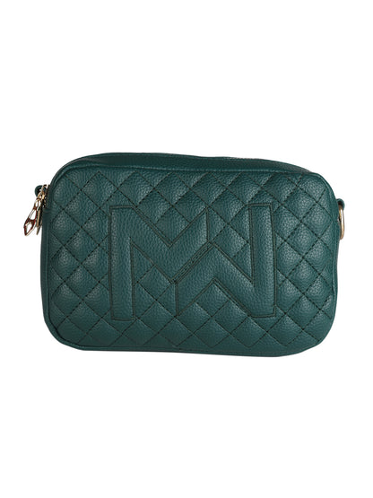 MINI WESST Green Casual Solid Sling Bag(MWHB151GR)