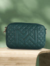 Green Casual Solid Sling Bag