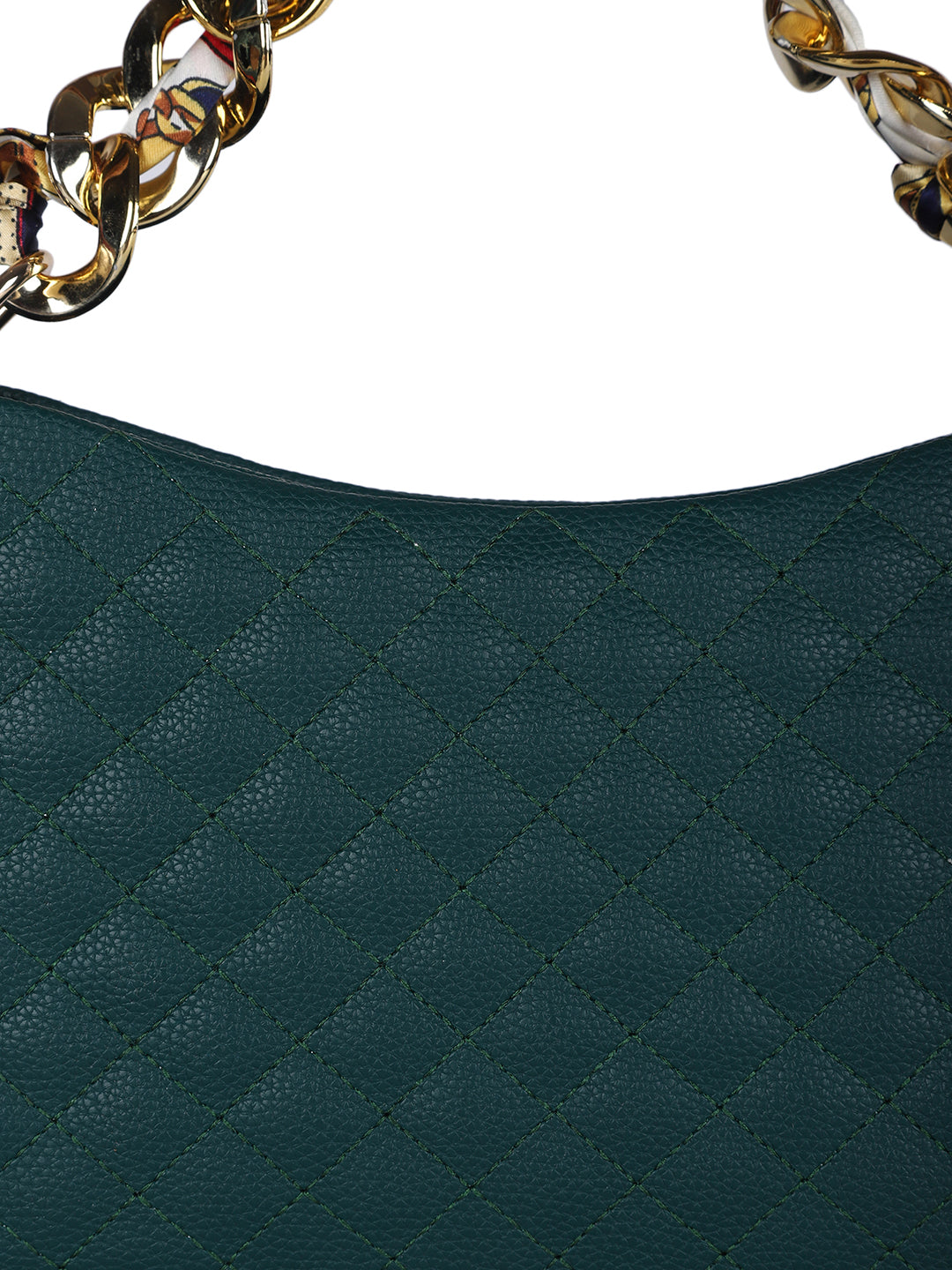MINI WESST Green Solid Sling Bag(MWHB237GR)