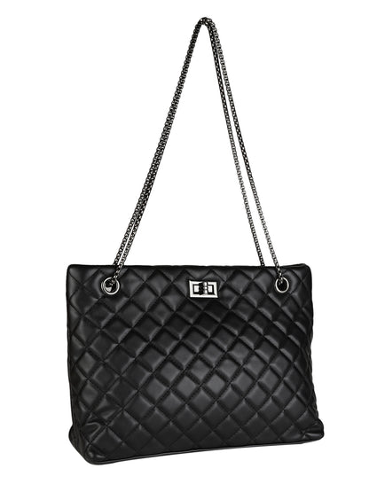 MINI WESST Black Casual Solid Sling Bag(MWHB152BL)
