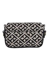 Black And White Graphic Sling Bag