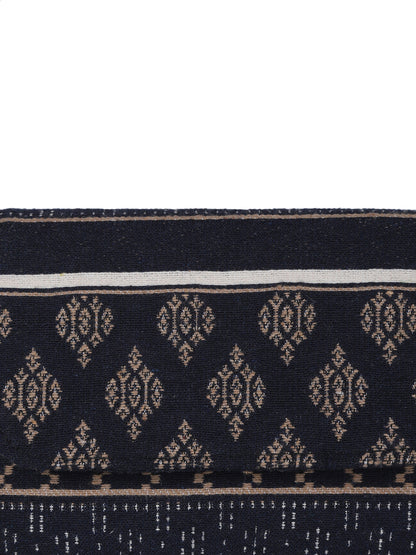 MINI WESST Black Graphic Sling Bag(MWHB233PR)