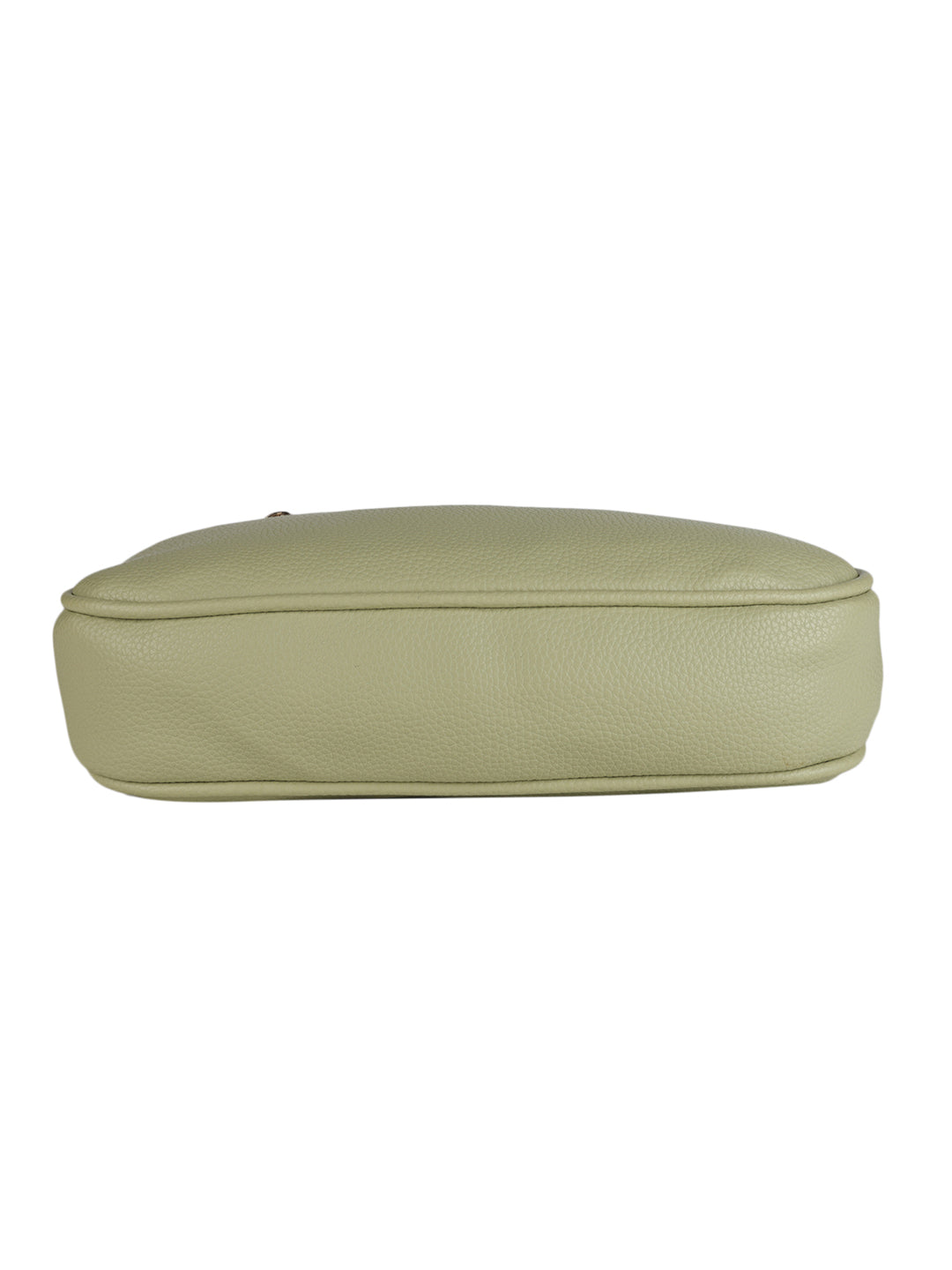 MINI WESST Green Casual Solid Sling Bag with Round Pouch(MWHB156GR)