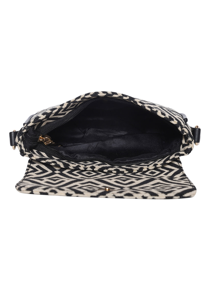 Multi Graphic Sling Bag